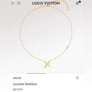 Louis Vuitton necklace